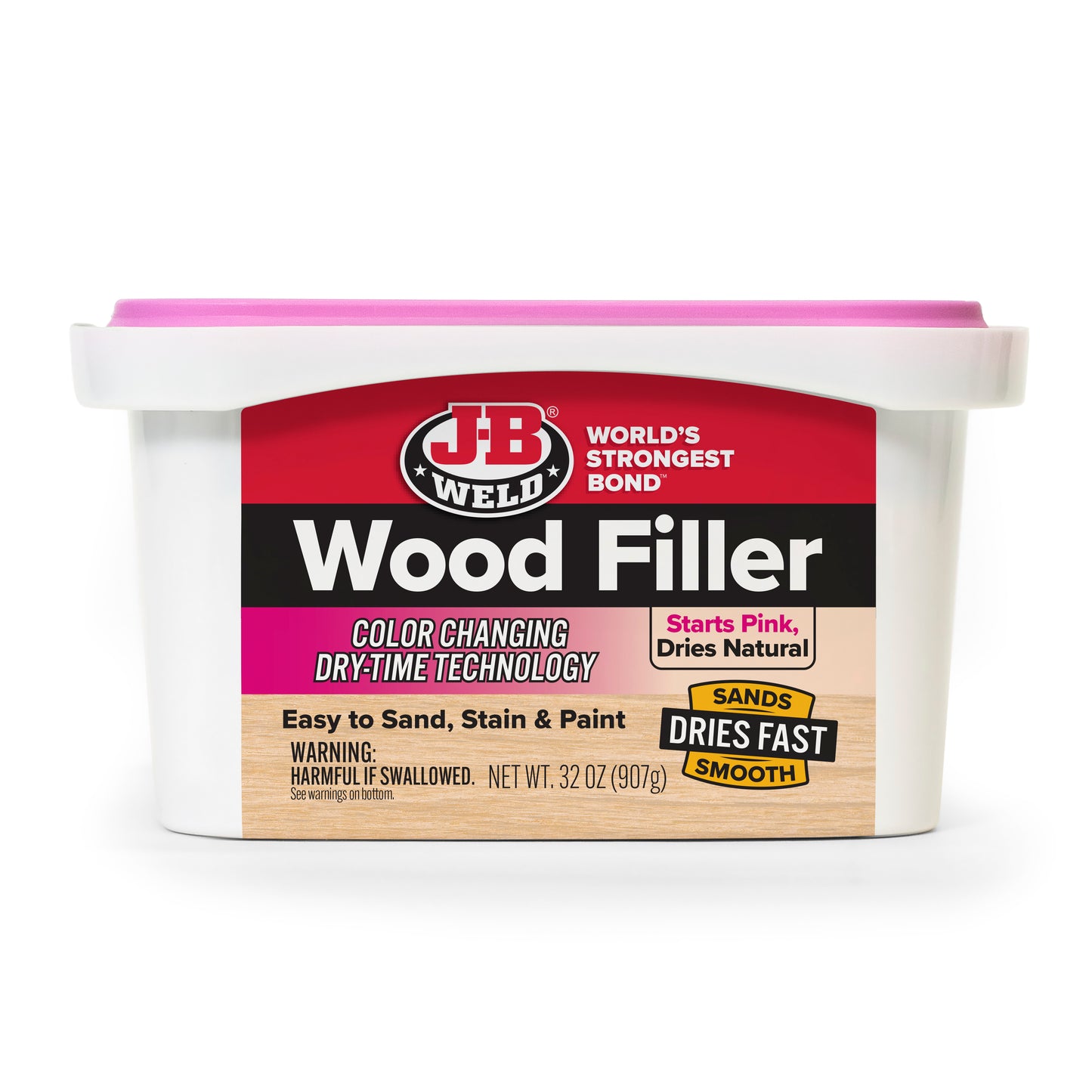 32 OZ WOOD FILLER - PINK TO NATURAL - EACH