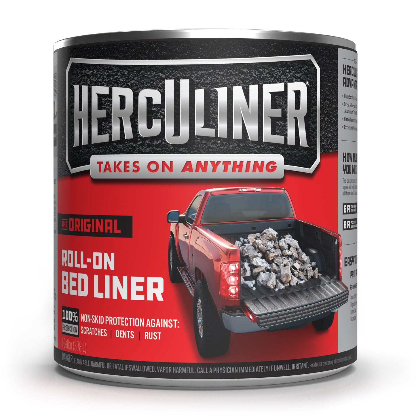 HERCULINER BLACK 1 GAL CAN (EACH)