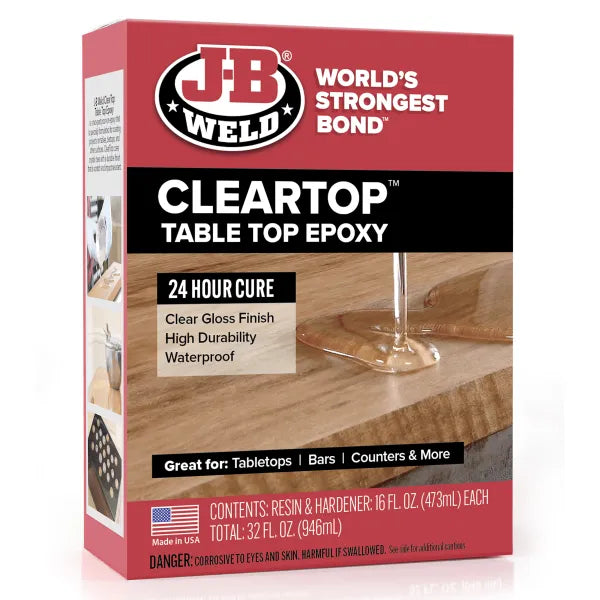 CLEARTOP POUR-ON EPOXY 32 FL. OZ.