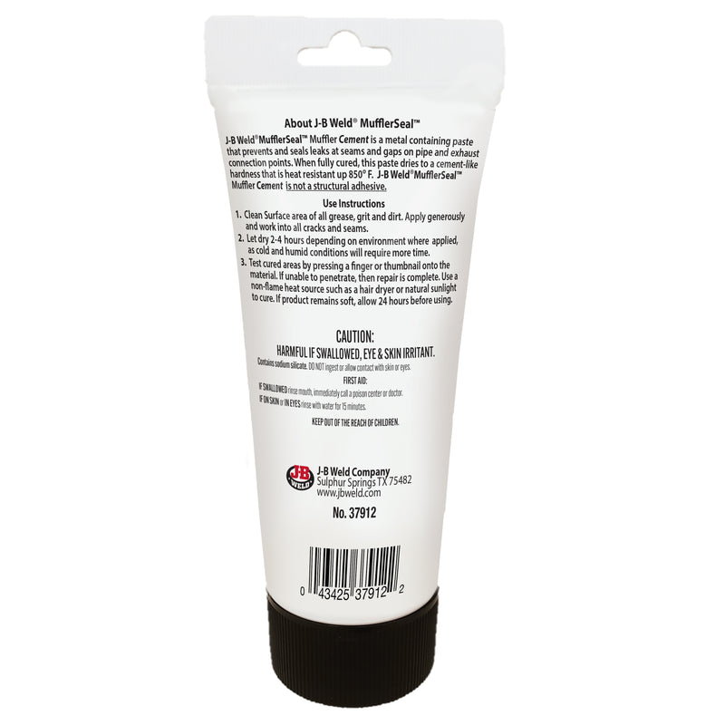 MUFFLERSEAL MUFFLER CEMENT 12 OZ