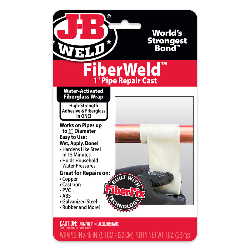 FIBERWELD: MOLDURA PARA REPARACIÓN DE TUBERÍAS DE 1"