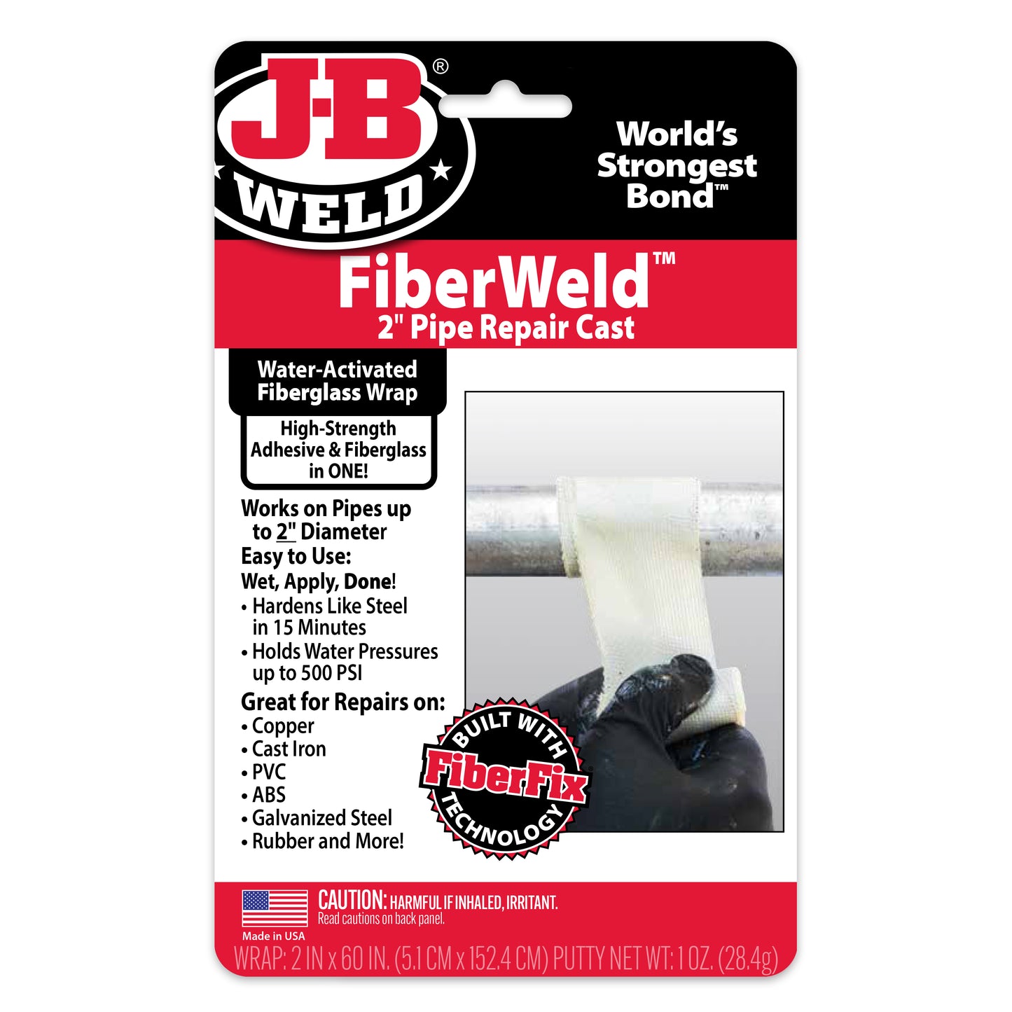 FIBERWELD 2" PIPE REPAIR CAST