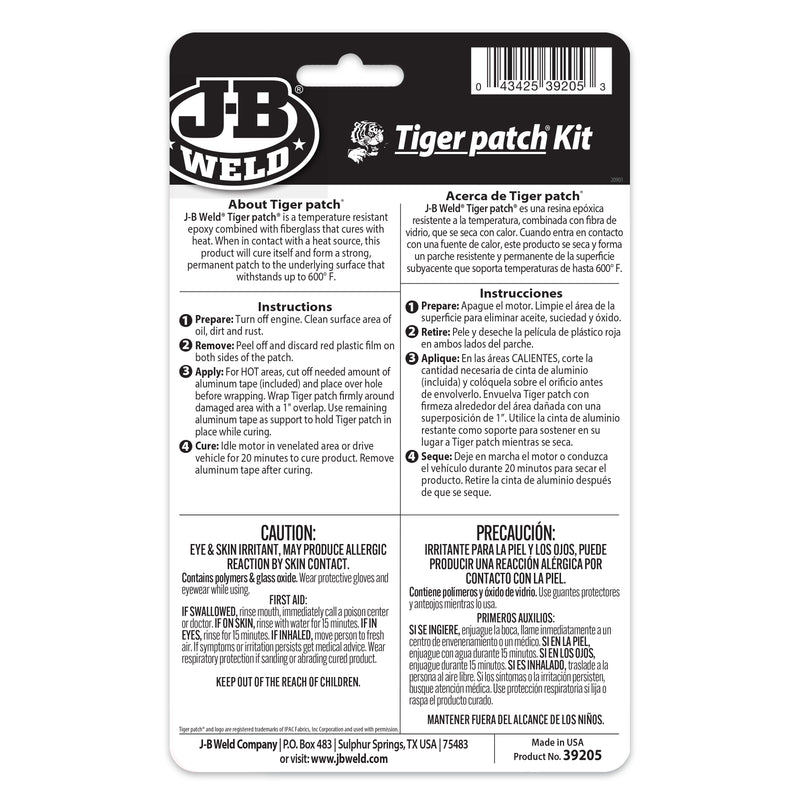 KIT DE PARCHES TIGER