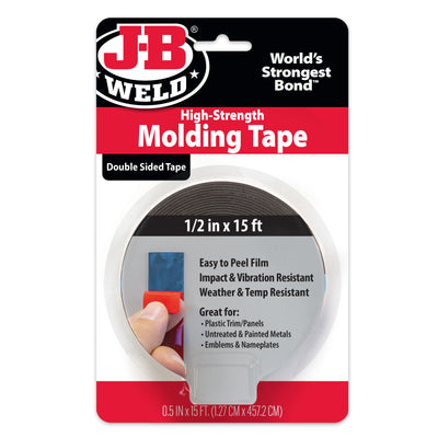 CINTA DE MOLDEADO DE ALTA RESISTENCIA J-B WELD - 0,5" x 15' (cada una)