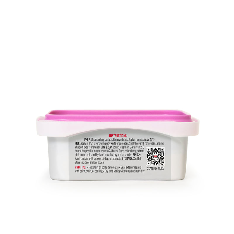 MASILLA PARA MADERA DE 8 OZ - DE ROSA A NATURAL - UNIDAD