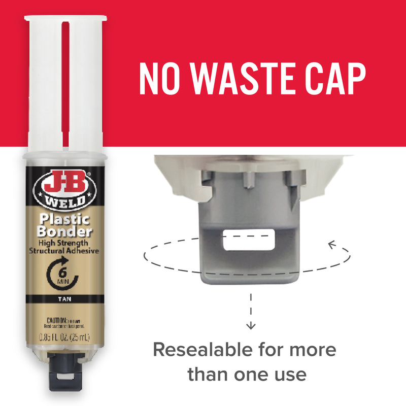 JERINGA PLASTICBONDER DE COLOR BEIGE - 25 ML