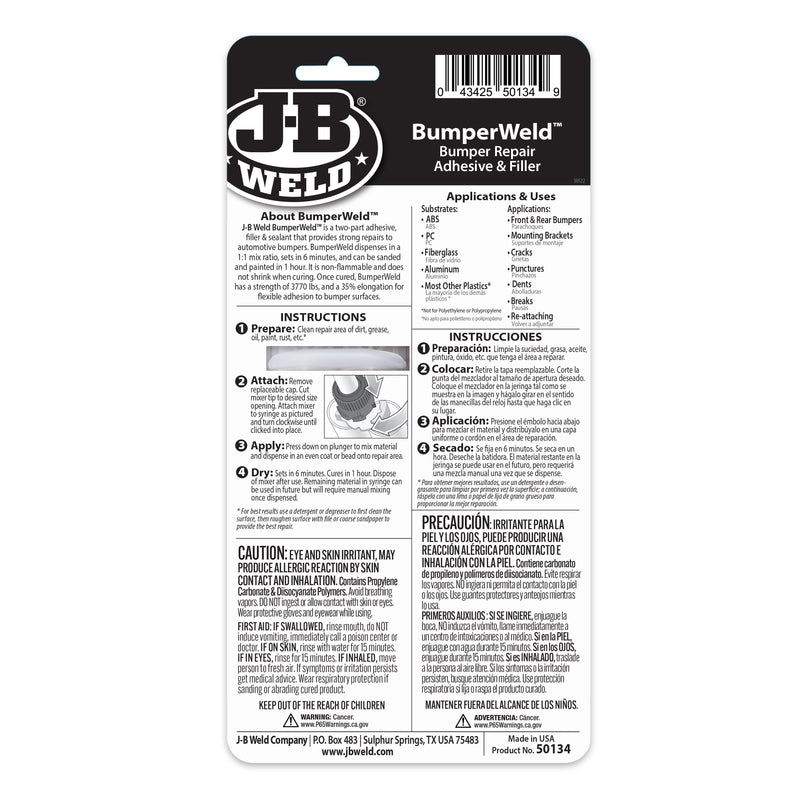 BUMPERWELD, JERINGA DE 25 ML (UNIDAD)
