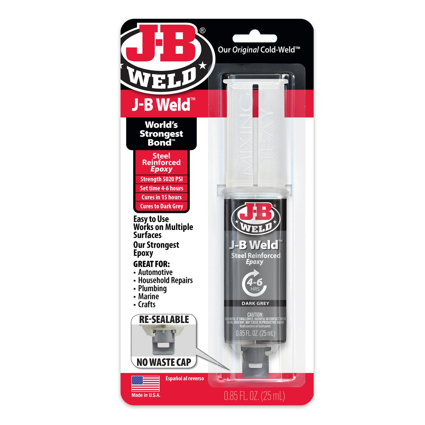 J-B Weld Syringe - 25 ml