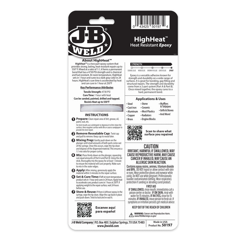 JERINGA HIGHHEAT - 25 ml