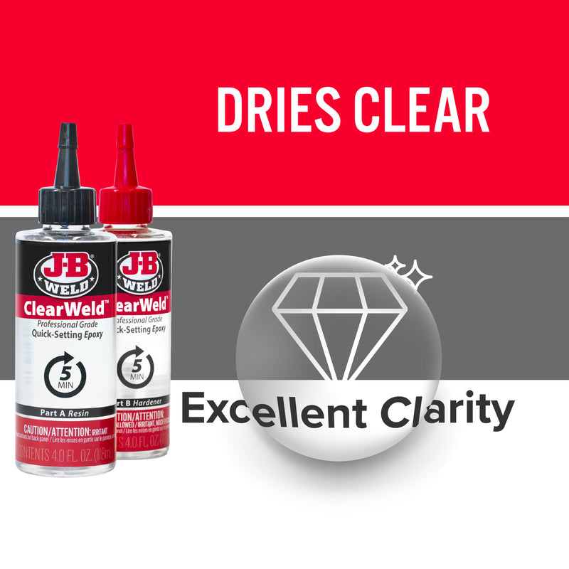 J-B Weld ClearWeld Pro, tamaño grande