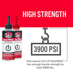J-B Weld ClearWeld Pro, tamaño grande
