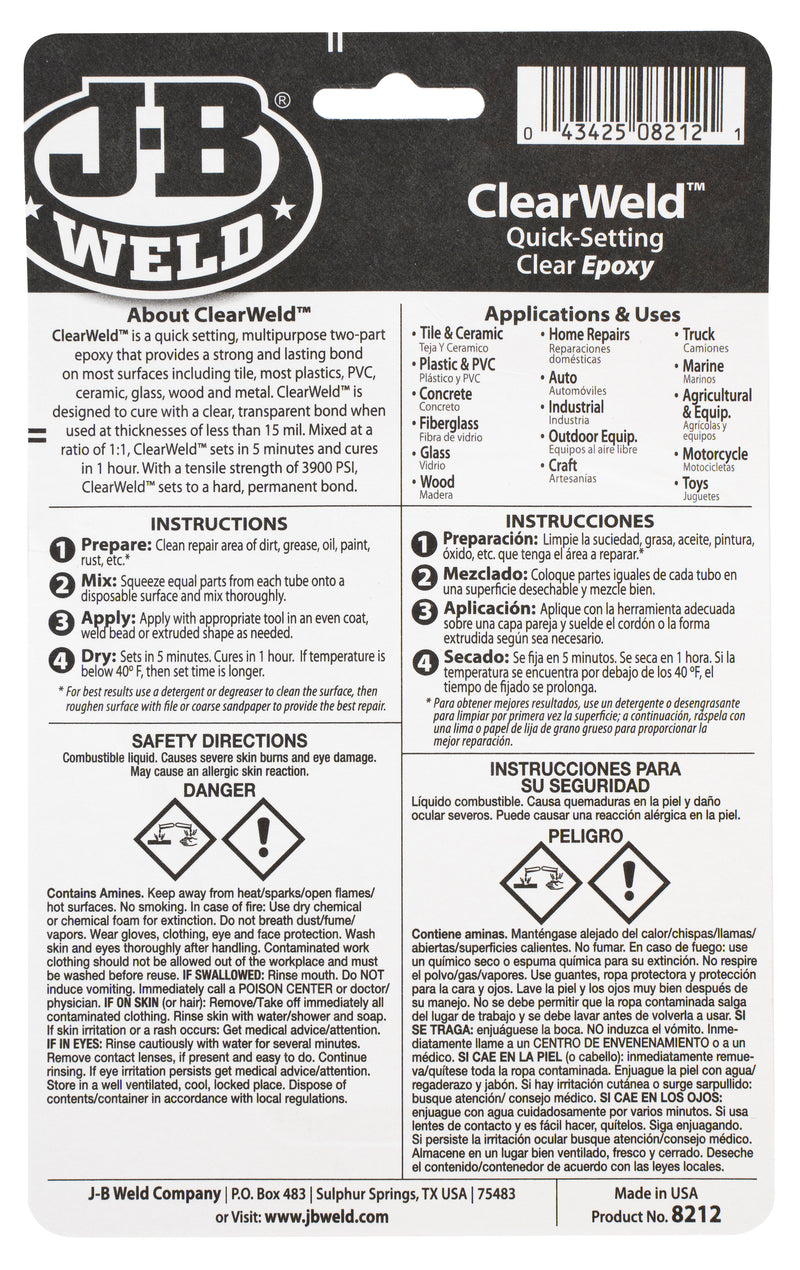 CLEARWELD TWIN TUBE 32ML