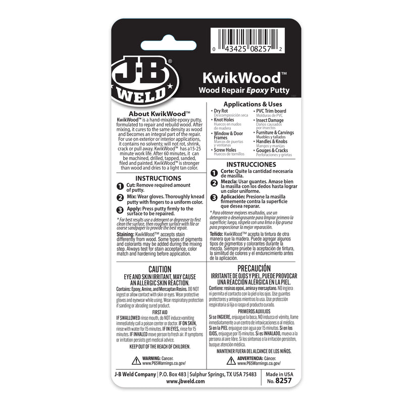 MASILLA EPOXI KWIKWOOD - 1 OZ
