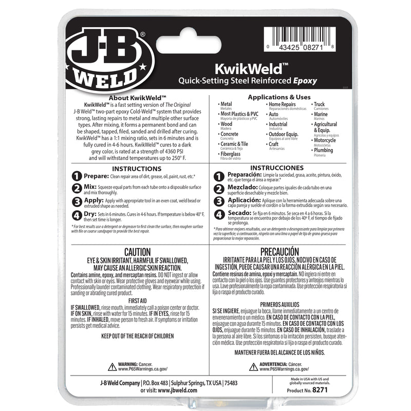 KWIKWELD PROFESSIONAL, 10 OZ