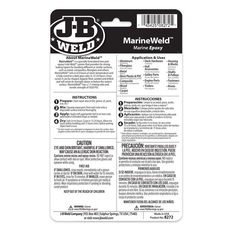 MARINEWELD TWIN TUBE - 2 OZ