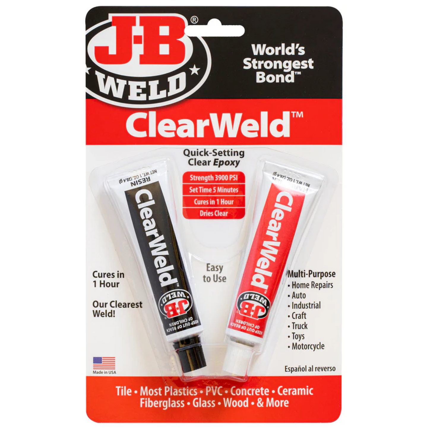 ClearWeld Twin Tube