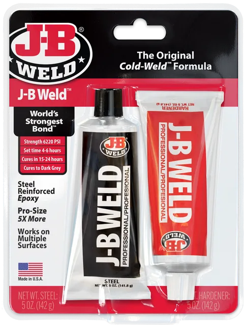 J-B Weld Original Pro Size Twin Tubes epoxy