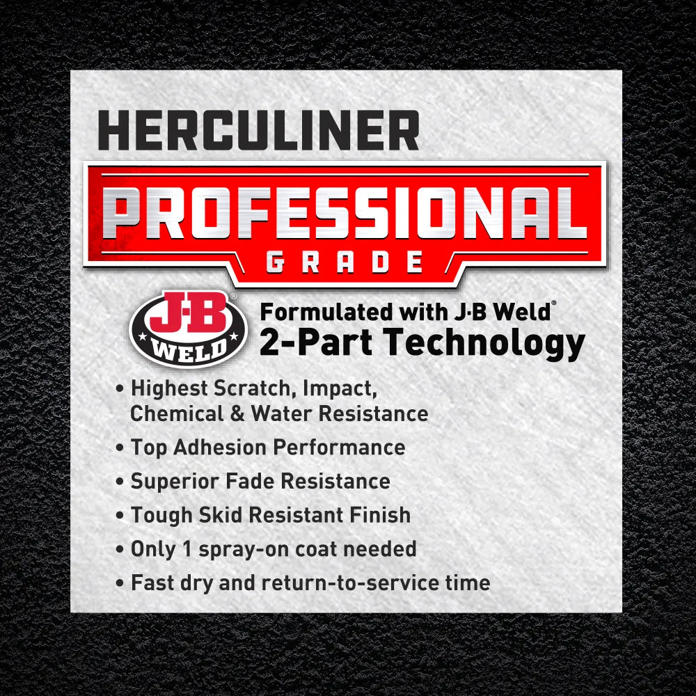 Herculiner Professional Grade Bed Liner