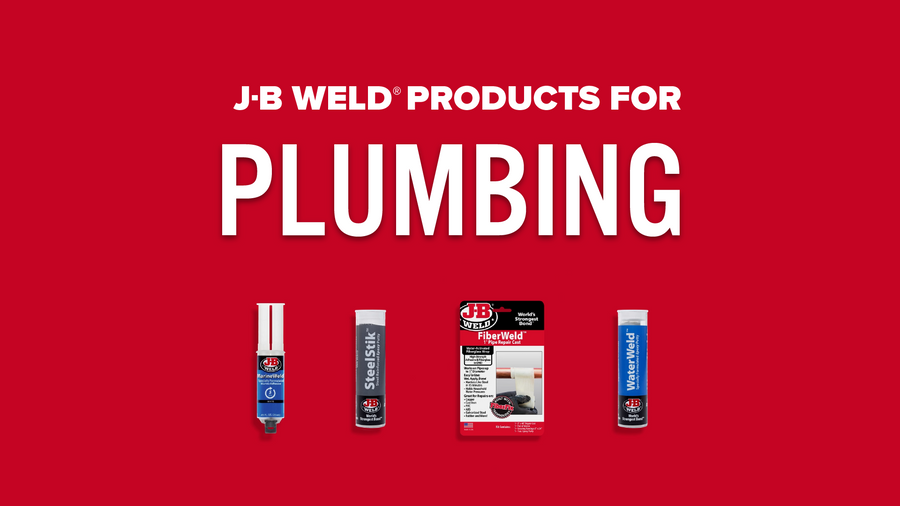 Soluciones de reparación de fontanería de J-B Weld