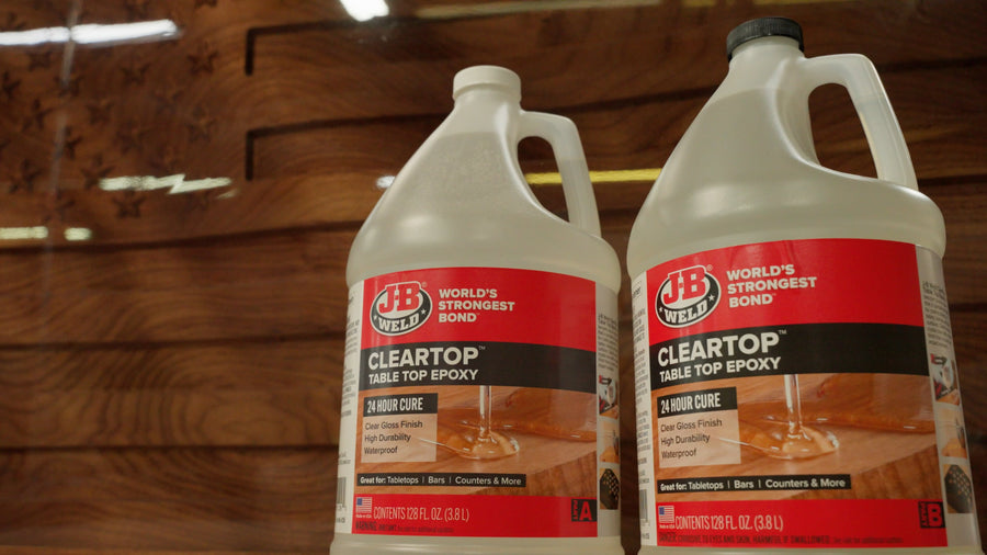 Tutorial: Resina epoxi para verter J-B Weld ClearTop