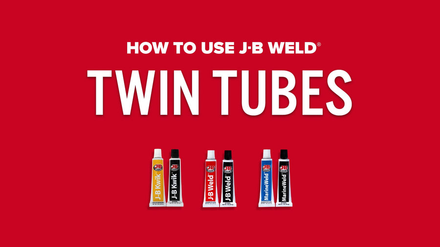 Cómo utilizar los tubos dobles J-B Weld