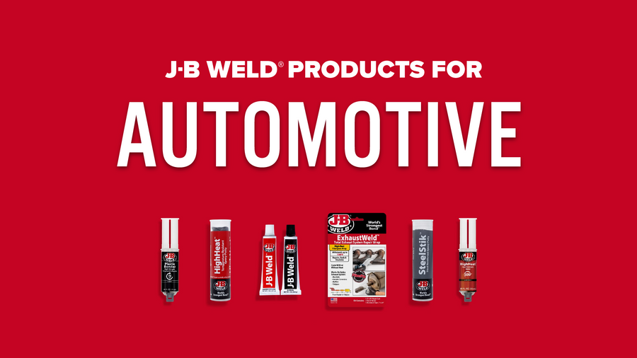 Soluciones de reparación de automóviles J-B Weld
