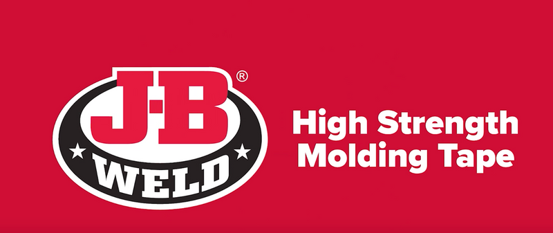 J-B WELD HIGH STRENGTH MOLDING TAPE - 0.5" X 5' (EACH)