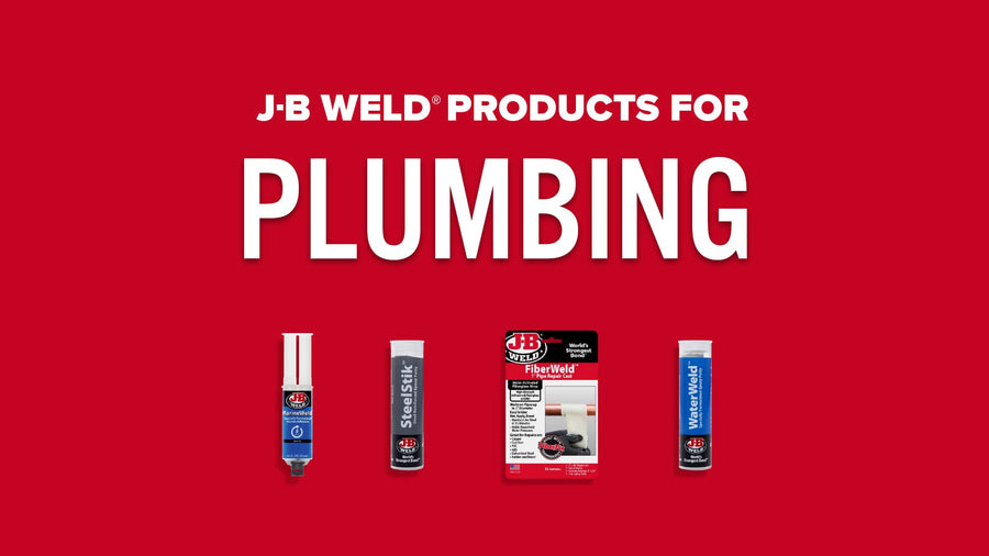 Soluciones de reparación de fontanería de J-B Weld