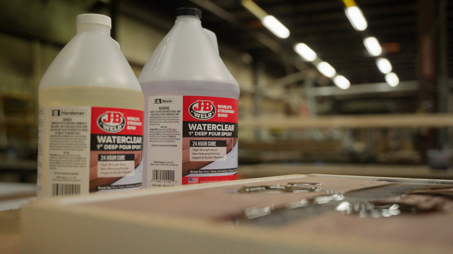 Tutorial: Resina epoxi J-B Weld WaterClear Deep Pour